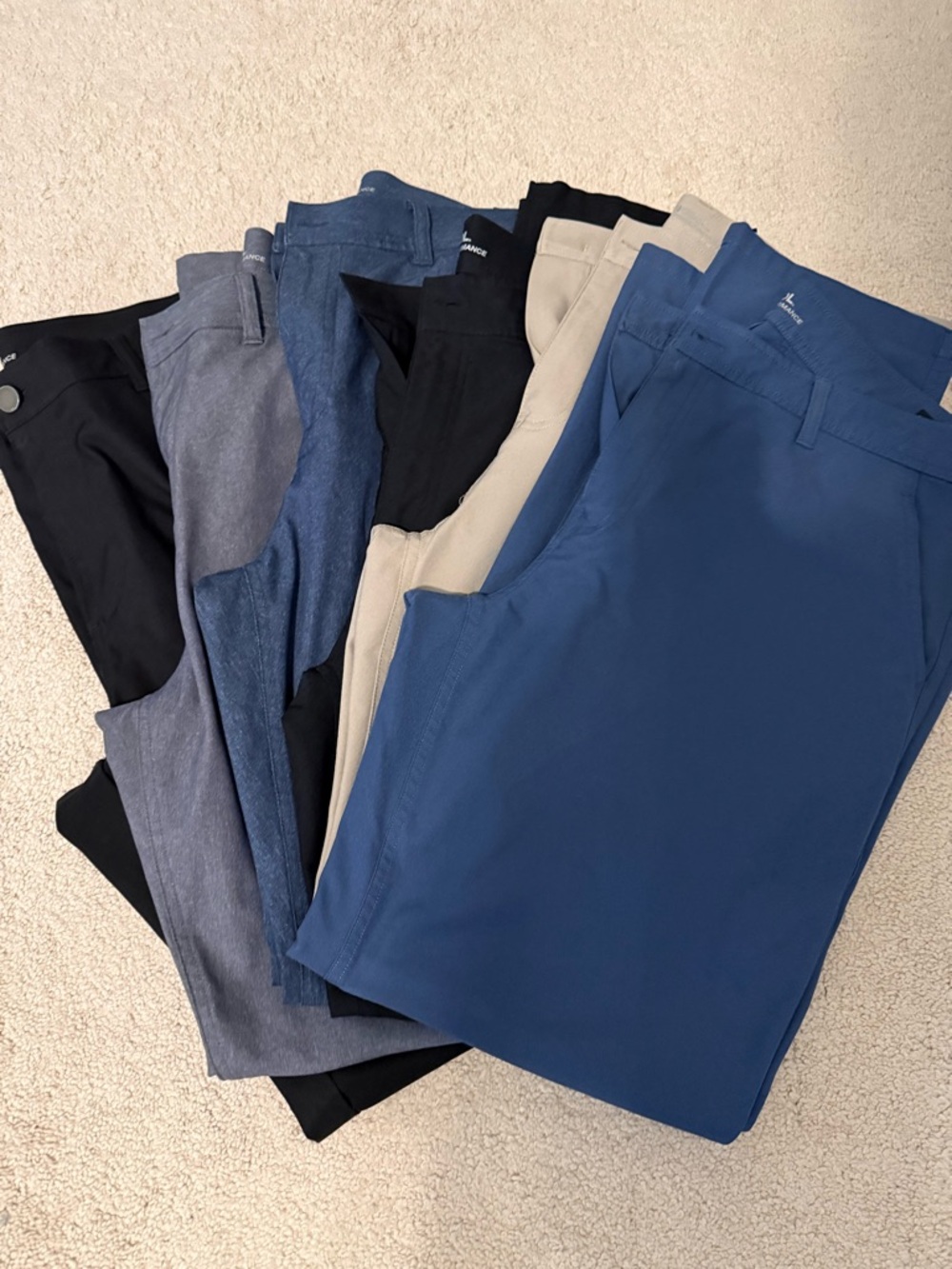 Bundle of 6 Men's Pants - Lightweight